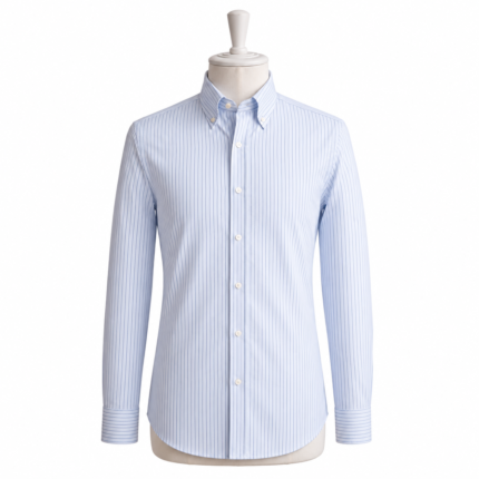 Stripe formal shirt office wear